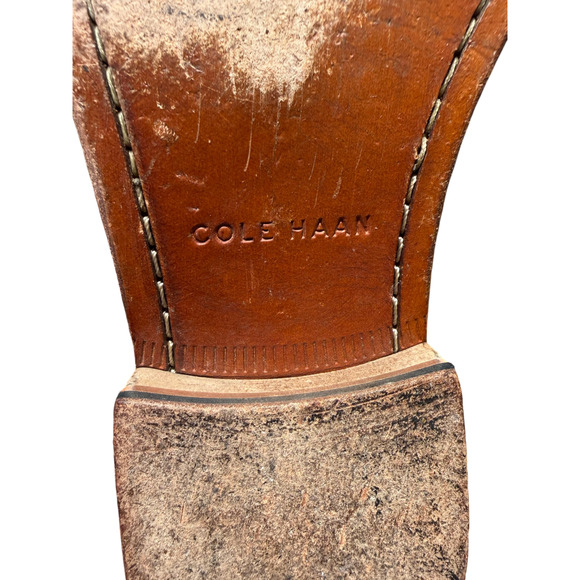 Cole Haan Men\'s 10.5 Hudson Horsebit Loafer British Tan Full-Grain Leather main image 9